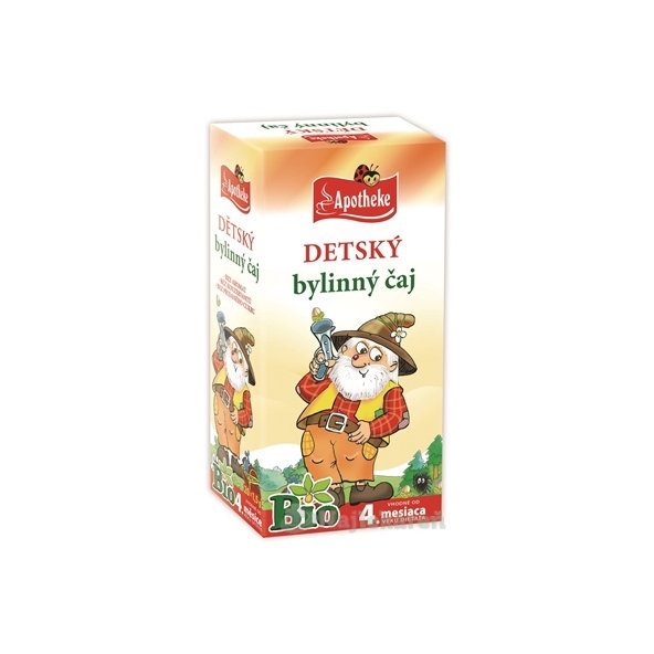 APOTHEKE BIO Detský bylinný čaj 20x1,5 g