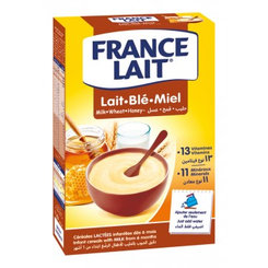 FRANCE LAIT Pšeničná kaša mliečna s medom