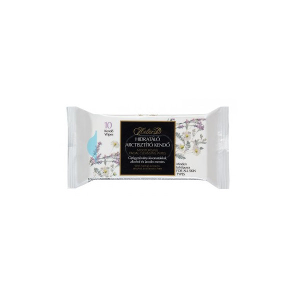 Helia-D Hydratačné čistiace obrúsky na tvár 10ks