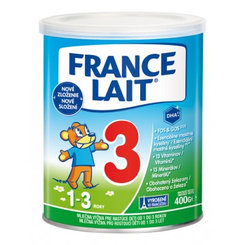 France Lait 3 mliečna výživa 12 m+ 400 g