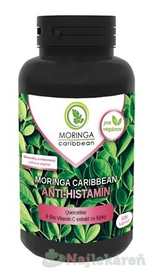E-shop MORINGA Moringa Caribbean ANTI-HISTAMIN 120 ks