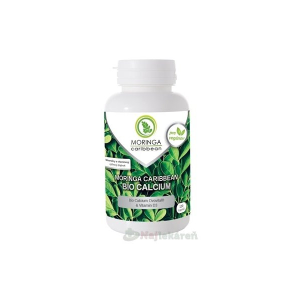 MORINGA Moringa Caribbean BIO CALCIUM, 120ks