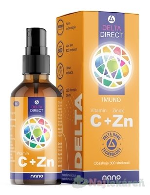 E-shop DELTA DIRECT Vitamín C + Zn