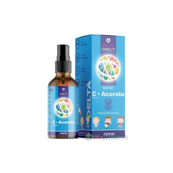 DELTA DIRECT KIDS Vitamín C + Acerola