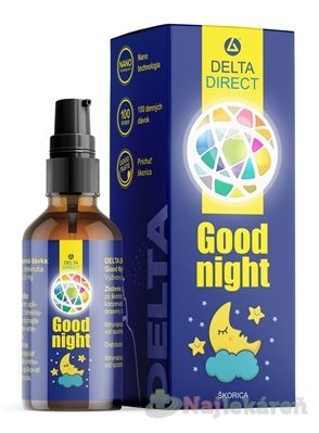 E-shop DELTA DIRECT Good Night ŠKORICA 30 ml