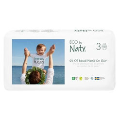 Plienky jednorázové 3 Midi 4-9kg 30ks Naty Nature Babycare