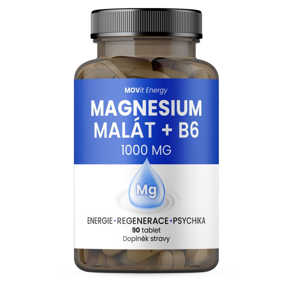 MOVit Energy Magnézium malát 1000 mg + B6 90 tabliet kúpite na Najlekaren.eu