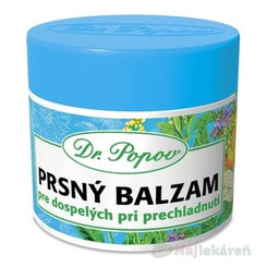 Dr. Popov Prsný balzam pre dospelých 50 ml