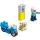 LEGO DUPLO Policajná motorka 10967