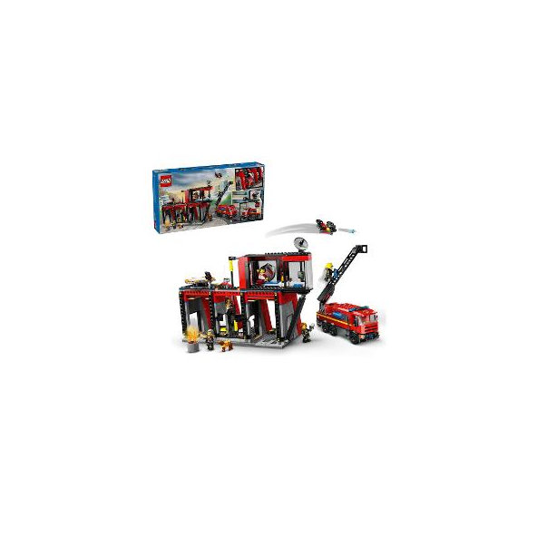 LEGO City Hasičská stanica s hasičským vozidlom 60414