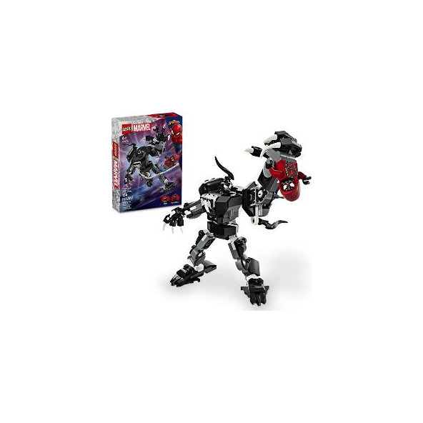 LEGO Marvel Venom v robotickom brnení vs. Miles Morales