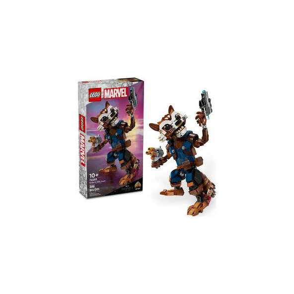 LEGO Marvel Rocket a malý Groot 76282