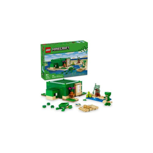 LEGO Minecraft Korytnačí domček na pláži 21254