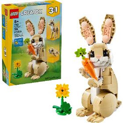 LEGO Creator 3 v 1 Roztomilý zajačik 31162