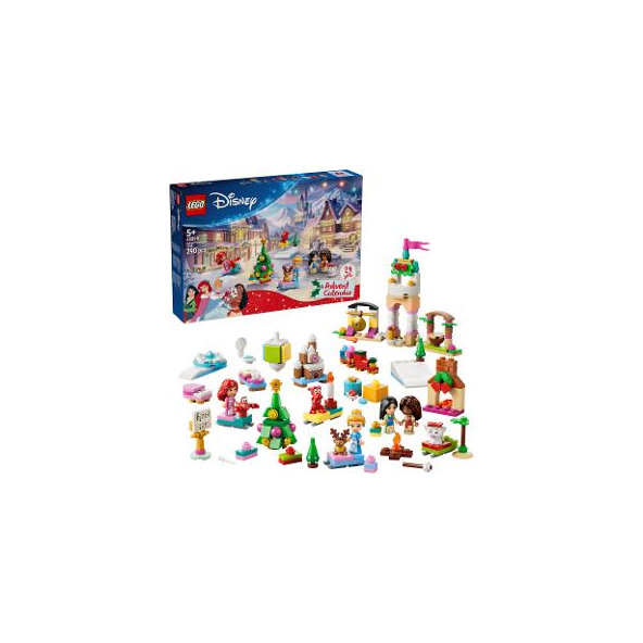 LEGO Disney Princess Adventný kalendár 2026 43298
