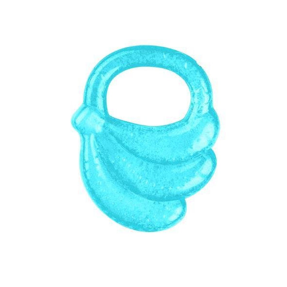 BABYONO Hryzačka chladiaca banán - tyrkysová