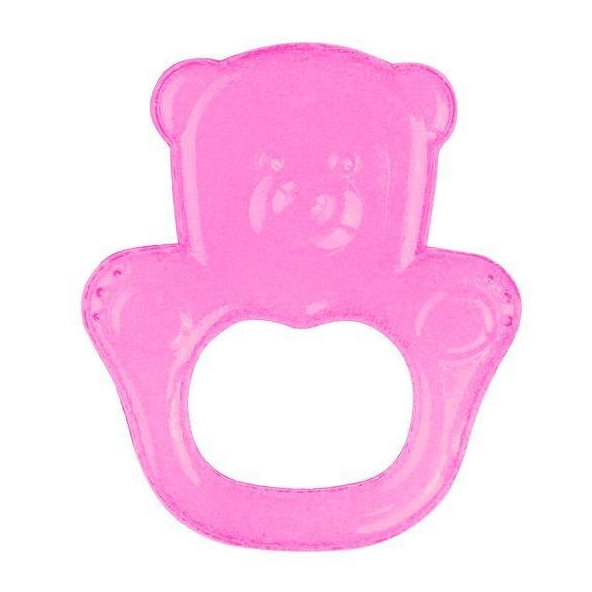 BABYONO Hryzačka chladiaca medveď - ružová
