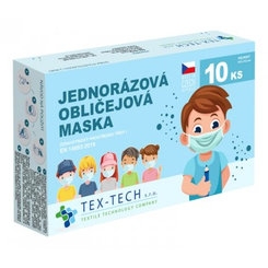 Ochran. rúško detské  10ks/bal chlapec