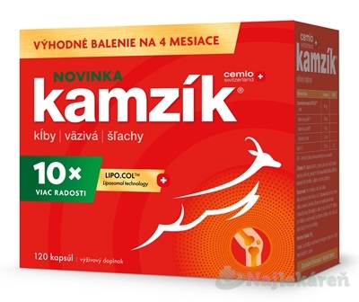 Cemio Kamzík Novinka lipozomálna technológia 120 kapsúl kúpite na Najlekaren.eu