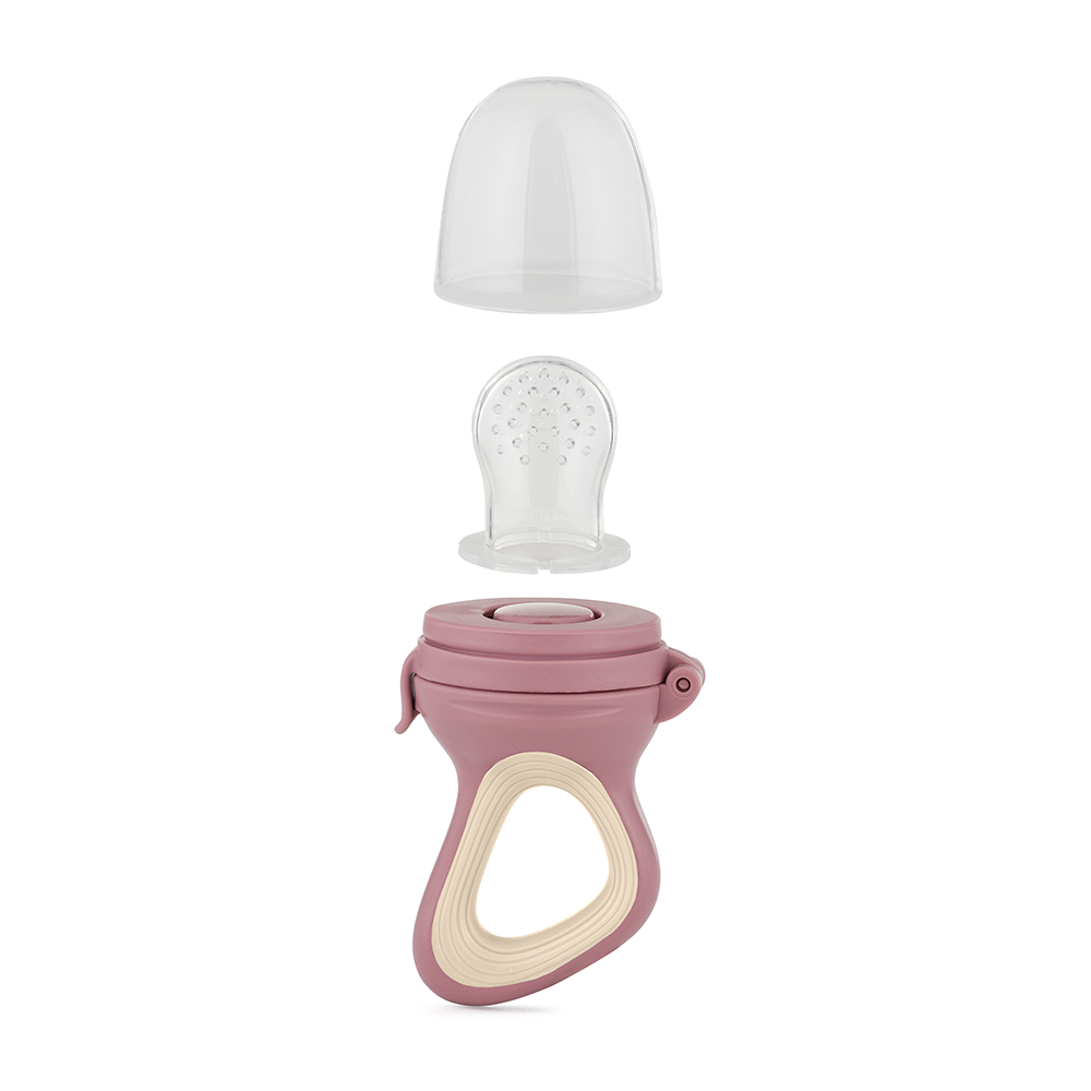 PETITE&MARS Cumlík na kŕmenie Fruzi Rose&Sand 6m+ 1 ks