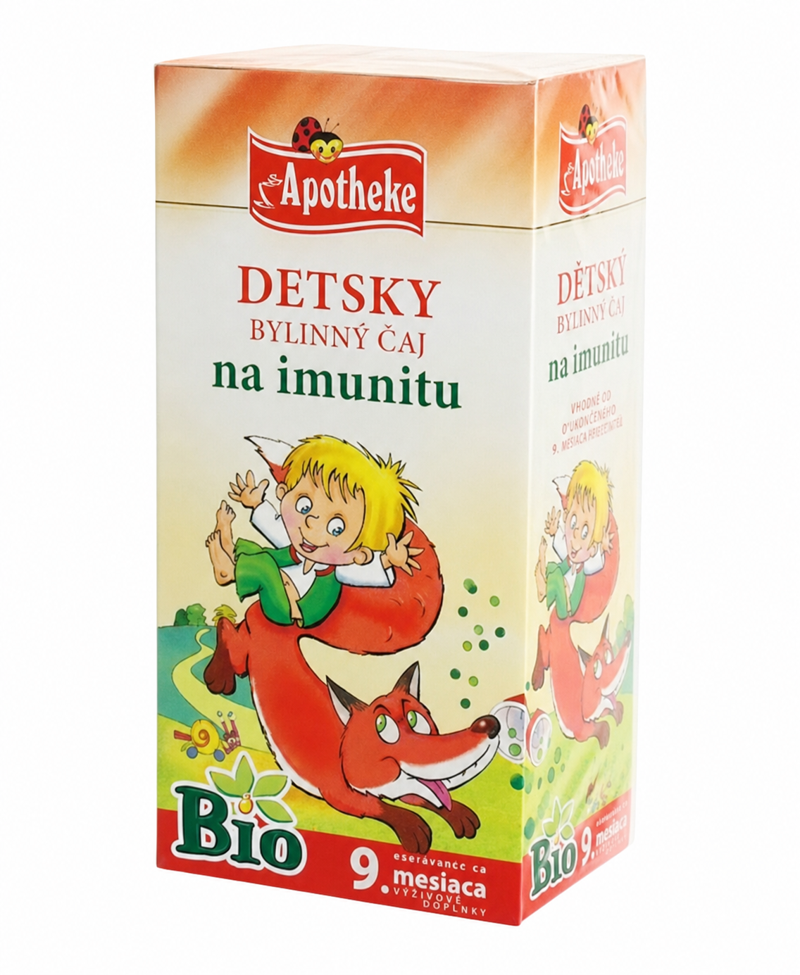 APOTHEKE BIO DETSKÝ BYLINNÝ ČAJ NA IMUNITU, 20x1,5 g