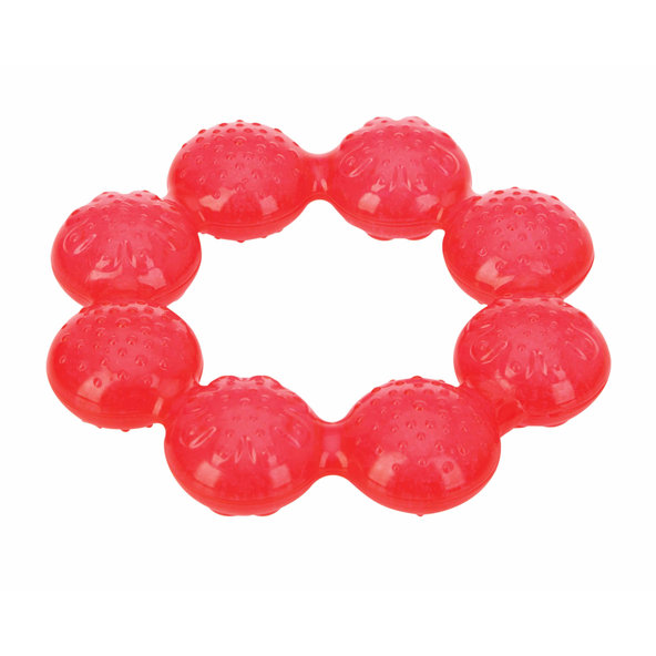 NUBY Hryzačka chladiaca IcyBite 3m+ červená