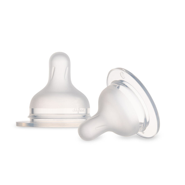 Canpol Babies cumlíky do dojčenskej fľaše S-Shape 9 m+ 2 ks