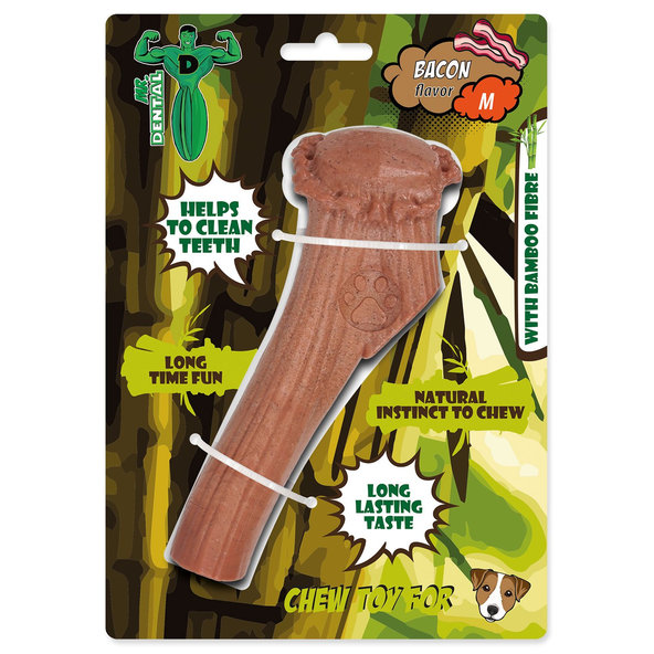 Hračka Mr. Dental žuvací bambone paroh slanina M