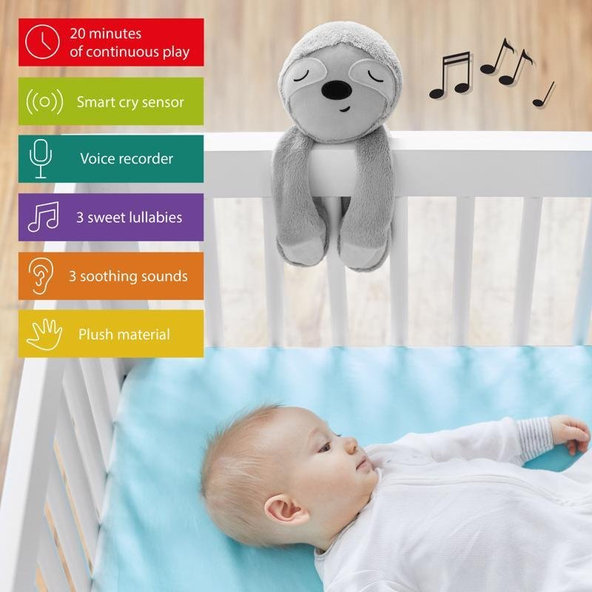 SKIP HOP Senzor plaču inteligentný s možnosťou nahratia hlasu rodiča Leňochod