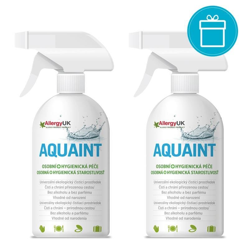 E-shop 2 x AQUAINT 100% ekologická čistiaca voda 500 ml