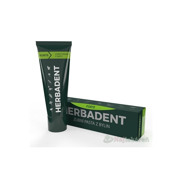 HERBADENT FORTE Zubná pasta z bylín 100 g