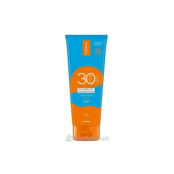 Lirene SUN Hydratačná emulzia SPF 30 na opaľovanie 200 ml