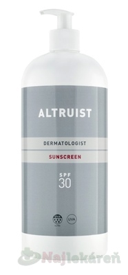 ALTRUIST Opaľovací krém SPF 30 1L