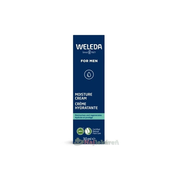 WELEDA For Men Hydratačný pleťový krém 30 ml