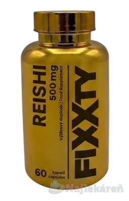Fixxty Reishi 500 mg 60 kapsúl