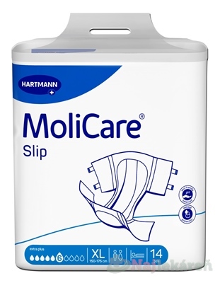 MoliCare Slip Extra Plus inkontinenčné nohavičky XL 6 kvapiek 14 ks kúpite na Najlekaren.eu