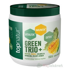 topnatur GREEN TRIO+ Matcha a Mango prášok 150 g