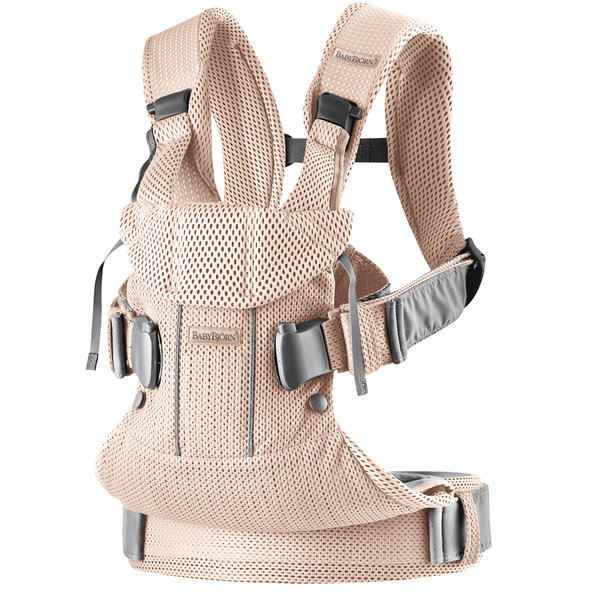 BABYBJÖRN Nosič One 2019 Pearly Pink, 3D Mesh