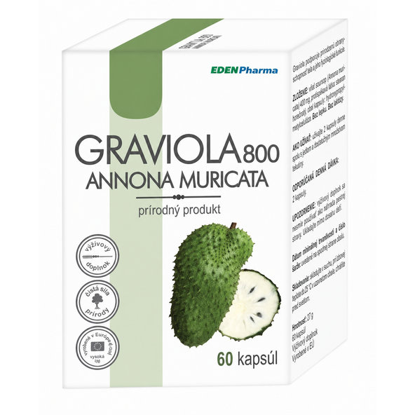 EDENPharma GRAVIOLA 800 60 kapsúl