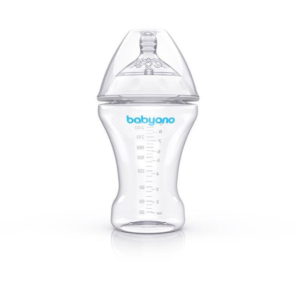 BABYONO Fľaša antikoliková Natural Nursing 260 ml