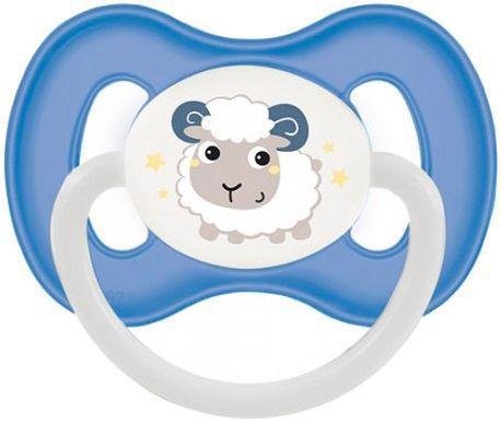 E-shop CANPOL BABIES Cumlík kaučukový čerešnička 0-6m Bunny & Company - modrá