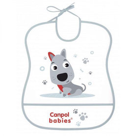 CANPOL BABIES Podbradník plastový mäkký Cute Animals psík