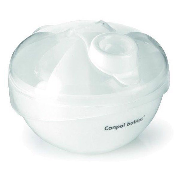 CANPOL BABIES Zásobník na sušené dojčenské mlieko - biely
