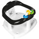 MALTEX Sedadlo do vane s hračkami Panda - White/Black