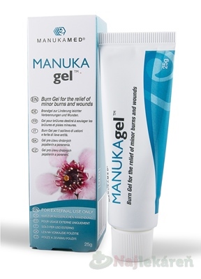 MANUKA gel na drobné popáleniny a poranenia 25 g