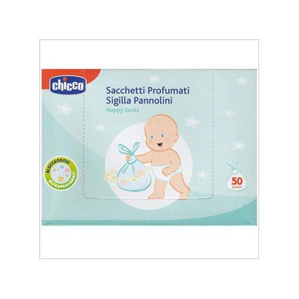 Parfumované vrecká na plienky, 50ks