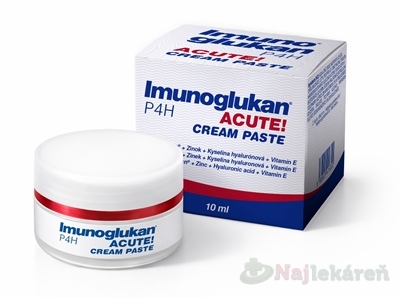 Imunoglukan P4H ACUTE! krémpasta 10 ml kúpite na Najlekaren.eu