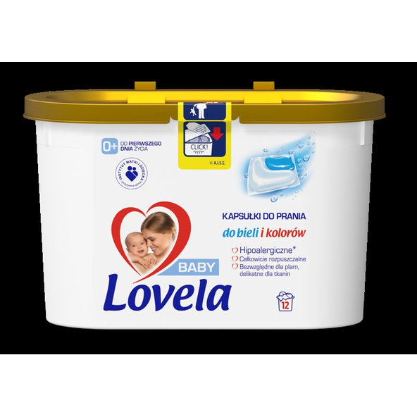 LOVELA Gélové kapsuly na pranie 12 ks