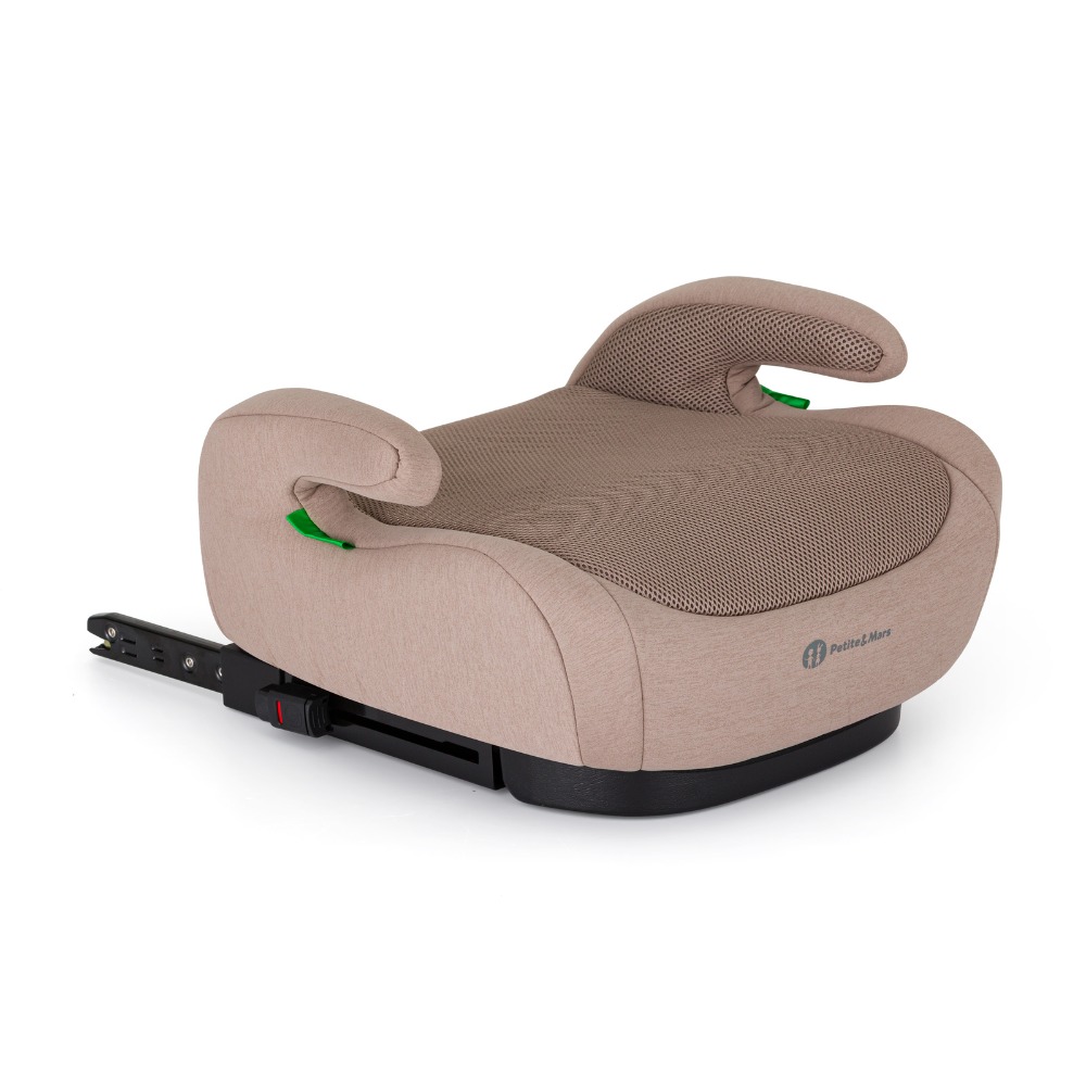 PETITE&MARS Podsedák Optimus Pro i-Size Air Tan Brown 125-150 cm