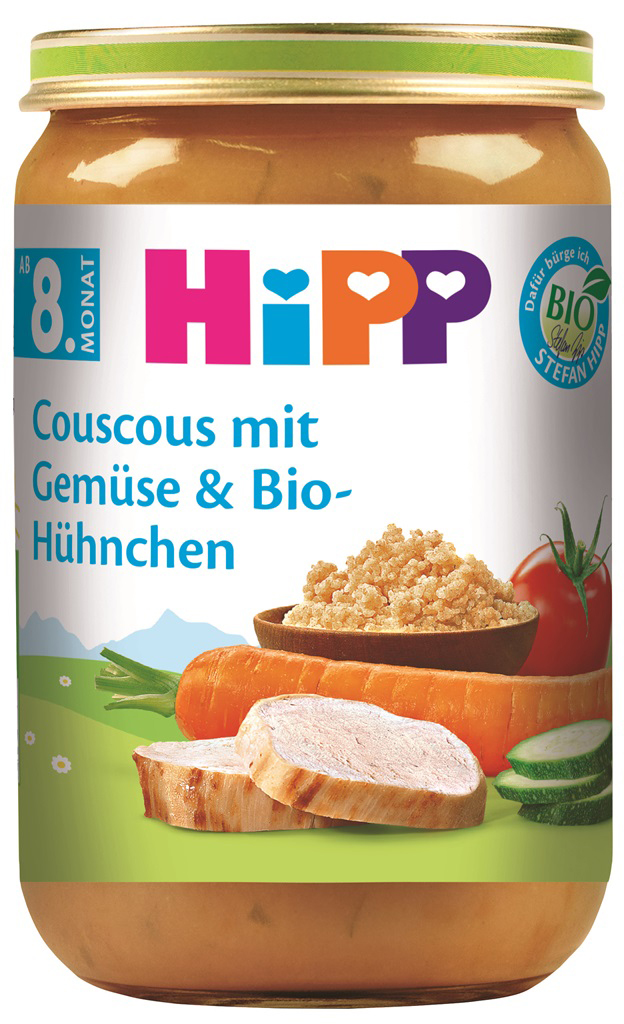 Hipp BIO kuskus so zeleninou a kuracie mäsoa kuracie mäso detský príkrm 220 g kúpite na Najlekaren.eu
